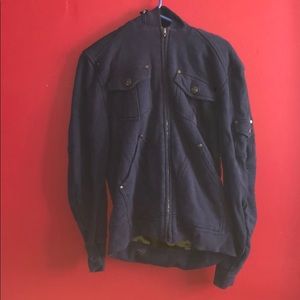 Darring USA Blue Coat Camo Fur Mens Size Small